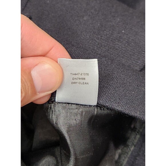 Pendleton Dress Pants Women's 14 Black 100% Virgin Wool‎ Straight Lined Trousers - Picture 5 of 5